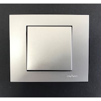 Ovivo Grano Gümüş Anahtar Çerçeveli N11.1618