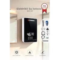Şofben Elektrikli Su Isıtıcı 7000w Banyo Mutfak Tipi Duvara Monte Su Isıtıcısı Wh01 Siyah Şofben Elektrikli Su Isıtıcı 7000w Banyo Mutfak Tipi Duvara Monte Su Isıtıcısı Wh01 Siyah