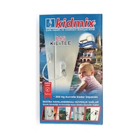 Kidmix Çelik Halatlı Pencere Emniyet Çocuk Kilidi Çok Renkli Kidmix Çelik Halatlı Pencere Emniyet Çocuk Kilidi Çok Renkli