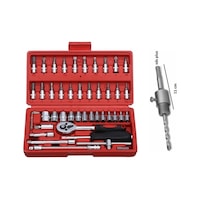 46 Parça Lokma Takımı Mini 1/4 Lokma 1 Set 46 Parça Lokma Takımı Mini 1/4 Lokma 1 Set