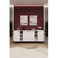 üks Konsol TV Ünitesi %100 MDF Salon ve Yemek Odası Ünitesi KNSL05 üks Konsol TV Ünitesi %100 MDF Salon ve Yemek Odası Ünitesi KNSL05
