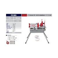 Pafta Makinesı Proter Pr 3003 Tezgah Tip 3''