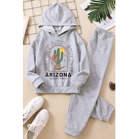 Uyguntarz Çocuk Arizona Eşofman Takımı Gri Uyguntarz Çocuk Arizona Eşofman Takımı Gri