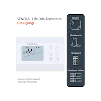 General ILLONA 330S Smart Kablosuz Akıllı Oda Termostatı General ILLONA 330S Smart Kablosuz Akıllı Oda Termostatı