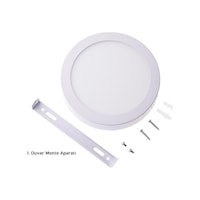 Cata Ct-5233b 18w Sıva Üstü Led Panel Yuvarlak Beyaz Cata Ct-5233b 18w Sıva Üstü Led Panel Yuvarlak Beyaz