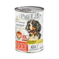 Pati Life Tahılsız Sığır Etli Konserve Yetişkin Köpek Maması 24 x 415 G Pati Life Tahılsız Sığır Etli Konserve Yetişkin Köpek Maması 24 x 415 G