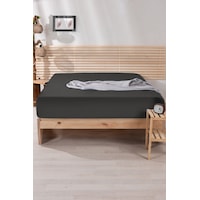 Nordqueen %100pamuk 180x200 Çift Kişilik Lastikli Çarşaf Antrasit Nordqueen %100pamuk 180x200 Çift Kişilik Lastikli Çarşaf Antrasit