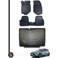 Hyundai Bayon 3d Havuzlu Paspas + Bagaj Havuzu Ikili Set Hyundai Bayon 3d Havuzlu Paspas + Bagaj Havuzu Ikili Set