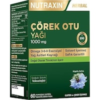 Nutraxin Çörek Otu Yağı 1000mg 60 Kapsül Nutraxin Çörek Otu Yağı 1000mg 60 Kapsül