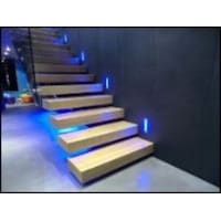 Dikdörtgen Sensörlü Mavi Işık Led Spot Merdiven Armatürü Dikdörtgen Sensörlü Mavi Işık Led Spot Merdiven Armatürü