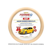 Direksiyon Kılıfı Geçme 38cm Soft Bej Dkg001b Fermeq Direksiyon Kılıfı Geçme 38cm Soft Bej Dkg001b Fermeq