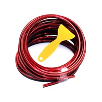 Techmaster Trim Fitilli Yeni Araç İçi İp Şerit Balık Sırtı Nikelajlı Kırmızı 5 M Techmaster Trim Fitilli Yeni Araç İçi İp Şerit Balık Sırtı Nikelajlı Kırmızı 5 M
