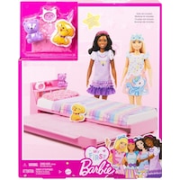 Barbie My First Barbie - İlk Barbie Bebeğim - Barbie'nin Yatağı Oyun Seti HMM64 Barbie My First Barbie - İlk Barbie Bebeğim - Barbie'nin Yatağı Oyun Seti HMM64