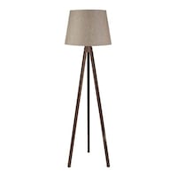3 Ayaklı Lambader Tripod Lamba Kumaş Konik Bej Kahve Ly660 3 Ayaklı Lambader Tripod Lamba Kumaş Konik Bej Kahve Ly660