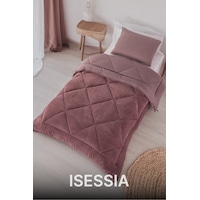 Lüks Wellsoft Çift Taraflı Yumuşak 4 Mevsim Konfor Yorgan Seti Yorgan Uyku Seti 155 X 215 Cm Pembe Lüks Wellsoft Çift Taraflı Yumuşak 4 Mevsim Konfor Yorgan Seti Yorgan Uyku Seti 155 X 215 Cm Pembe
