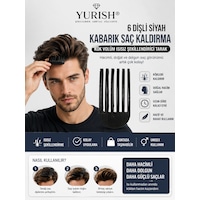 Kadın Ve Erkek 6 Dişli Siyah Kabarık Saç Kaldırma Kök Volüm Isısız Şekillendirici Tarak Perçem Hacim Tarağı 0 Kadın Ve Erkek 6 Dişli Siyah Kabarık Saç Kaldırma Kök Volüm Isısız Şekillendirici Tarak Perçem Hacim Tarağı 0