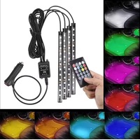 48 Led Araç İçi Ayak Altı Led Işık Kumandalı Müziğe Duyarlı Çakmaklık Girişli Çok Renkli Araç İçi Aydınlatma 1 Adet 48 Led Araç İçi Ayak Altı Led Işık Kumandalı Müziğe Duyarlı Çakmaklık Girişli Çok Renkli Araç İçi Aydınlatma 1 Adet