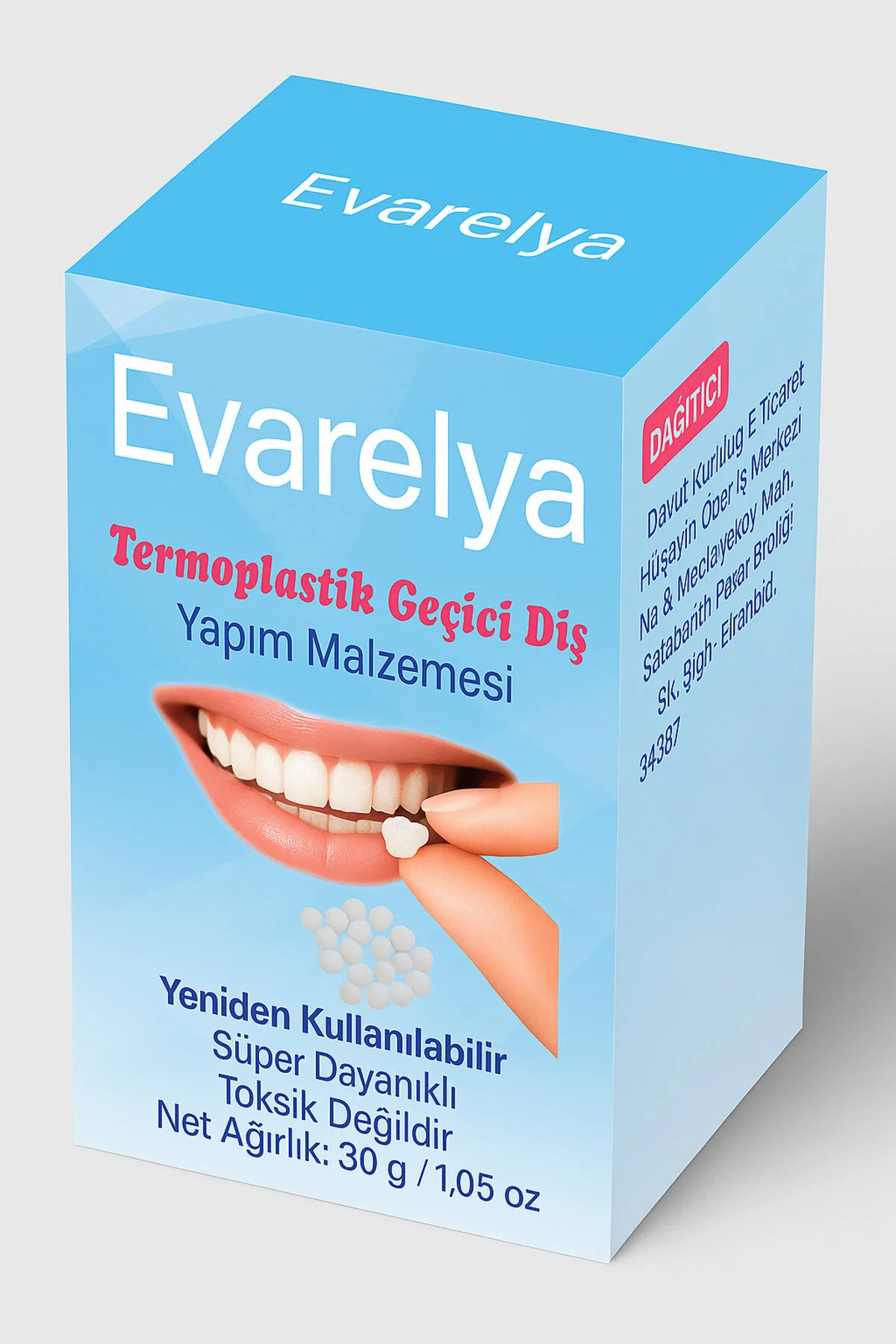 Evarelya Geçici Diş Dolgusu Evde Kolay Diş Onarımı Evarelya Geçici Diş Dolgusu Evde Kolay Diş Onarımı