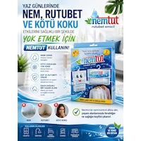 Nem Tutucu Alıcı Rutubet Giderici Önleyici Korozyon Önleyici Koku Giderici 1 Kg (1 Kutu - 2 Paket) Nem Tutucu Alıcı Rutubet Giderici Önleyici Korozyon Önleyici Koku Giderici 1 Kg (1 Kutu - 2 Paket)