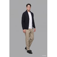 Defacto Standart Fit Şal Yaka Düğmeli Triko Basic Hırka I1832ax26wnnv64 Lacivert-nv64 Defacto Standart Fit Şal Yaka Düğmeli Triko Basic Hırka I1832ax26wnnv64 Lacivert-nv64