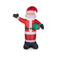 Waldern Premium Collection 150 Cm Şişme-ışıklı Noel Baba Yılbaşı Süs Dekorasyon