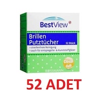 Best View Gözlük/Cam Temizleme Mendili - 52 Adet Best View Gözlük/Cam Temizleme Mendili - 52 Adet