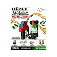 220 Volt Mazot Aktarma Pompası & Sayaçlı Tabanca Seti Litre Ölçm 220 Volt Mazot Aktarma Pompası & Sayaçlı Tabanca Seti Litre Ölçm