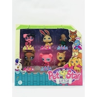 Littlest Pet Shop Neşeli Minişler 6'Lı Miniş Ailesi Seti Oyuncak Littlest Pet Shop Neşeli Minişler 6'Lı Miniş Ailesi Seti Oyuncak