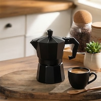 Porsima Mnb05742 Ocaküstü Moka Pot 3 Fincanlık Alüminyum Kahve Espresso Cezvesi Siyah 150ml Porsima Mnb05742 Ocaküstü Moka Pot 3 Fincanlık Alüminyum Kahve Espresso Cezvesi Siyah 150ml
