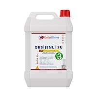 Hidrojen %3 Saflık Peroksit Oksijenli Su 5 KG Hidrojen %3 Saflık Peroksit Oksijenli Su 5 KG