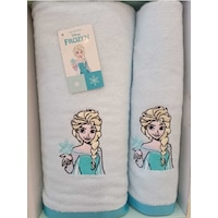 Özdilek Dsny Frozen Snowflake Mavi Banyo Seti Mavi Özdilek Dsny Frozen Snowflake Mavi Banyo Seti Mavi