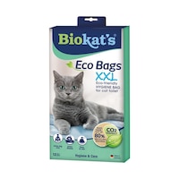 Biokats Eco Bags Kedi Kumu Doğa Dostu Hijyen Torbası XXL 12'li Biokats Eco Bags Kedi Kumu Doğa Dostu Hijyen Torbası XXL 12'li