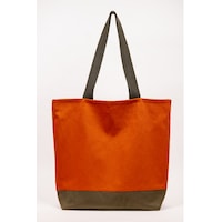 Fabric Craft Bag Plaj Çantası Turuncu Haki Gabardin Kumaş Omuz Çantası 47 43 Cm Haki - Turuncu Fabric Craft Bag Plaj Çantası Turuncu Haki Gabardin Kumaş Omuz Çantası 47 43 Cm Haki - Turuncu