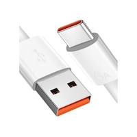 Şarj Kablosu 6 Amper Type-c Usb Hızlı Sarj Şarj Kablosu 6 Amper Type-c Usb Hızlı Sarj