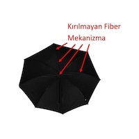 Büyük Boy Karbon Fiber Baston Şemsiye 150 Cm Çap Renkli Çok Renkli Büyük Boy Karbon Fiber Baston Şemsiye 150 Cm Çap Renkli Çok Renkli