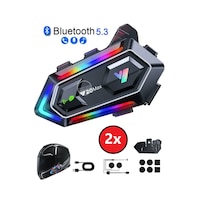 Y20 Max Motosiklet Bluetooth 5.3 Kask Intercom 2 Kişi 300 Metre E Y20 Max Motosiklet Bluetooth 5.3 Kask Intercom 2 Kişi 300 Metre E