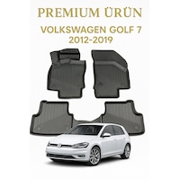 Volkswagen Golf 7 2012-2019 Uyumlu 3d Oto Paspas Premium Volkswagen Golf 7 2012-2019 Uyumlu 3d Oto Paspas Premium