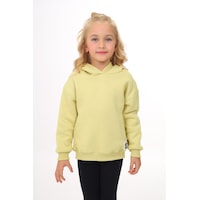Toontoy Kız Çocuk Baskılı Sweatshirt Açık Yeşil Toontoy Kız Çocuk Baskılı Sweatshirt Açık Yeşil