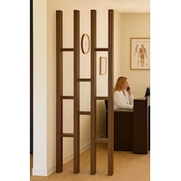 Ahşap Trend Seperatör Paravan Raflı 55x200 Cm Ahşap Trend Seperatör Paravan Raflı 55x200 Cm