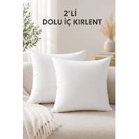 2'li İç Kırlent Silikon Elyaf Dolgulu Koltuk Kırlenti İç Yastık Dolgusu Kırlent İçi 30x50 Cm 30 x 50 2'li İç Kırlent Silikon Elyaf Dolgulu Koltuk Kırlenti İç Yastık Dolgusu Kırlent İçi 30x50 Cm 30 x 50