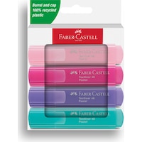 Faber-Castell Fosforlu Kalem Seti 4’lü Pastel Renkler Faber-Castell Fosforlu Kalem Seti 4’lü Pastel Renkler