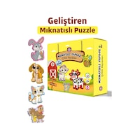 Çocuk Akademi Mıknatıslı Puzzle Serisi Çiftlik Hayvanları Çocuk Akademi Mıknatıslı Puzzle Serisi Çiftlik Hayvanları