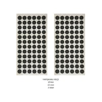 Zemin Koruyucu, 15 mm Keçe, Siyah (2 Adet) Zemin Koruyucu, 15 mm Keçe, Siyah (2 Adet)