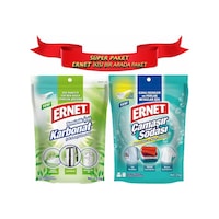 Ernet Temizlik için Karbonat 1500 G + Ernet Çamaşır Sodası 2 KG Ernet Temizlik için Karbonat 1500 G + Ernet Çamaşır Sodası 2 KG