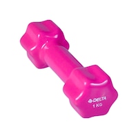 Delta 1 Kg Pvc Dambıl Ağırlık Pembe Delta 1 Kg Pvc Dambıl Ağırlık Pembe