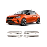 Opel Corsa F Uyumlu 2020 Ve Üzeri Krom Kapı Kolu 4 Kapı Paslanmaz Çelik Opel Corsa F Uyumlu 2020 Ve Üzeri Krom Kapı Kolu 4 Kapı Paslanmaz Çelik