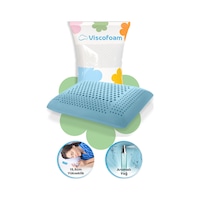 Viscofoam Aroma Terapi Hava Kanallı Ortopedik Yastık Visco Yastık Okyanus Esintisi 60x40x16cm Viscofoam Aroma Terapi Hava Kanallı Ortopedik Yastık Visco Yastık Okyanus Esintisi 60x40x16cm