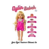Büyük Boy Türkçe Konuşan Aylin Bebek Et Bebek Gövde Ve Bacaklar Yumuşak Pvc 60 Cm Büyük Boy Türkçe Konuşan Aylin Bebek Et Bebek Gövde Ve Bacaklar Yumuşak Pvc 60 Cm