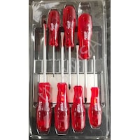 Rico 7 Parça Craft Şeffaf Tornavida Seti Kraft Rico 7 Parça Craft Şeffaf Tornavida Seti Kraft