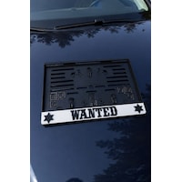 Wanted Motor Plakalık G004